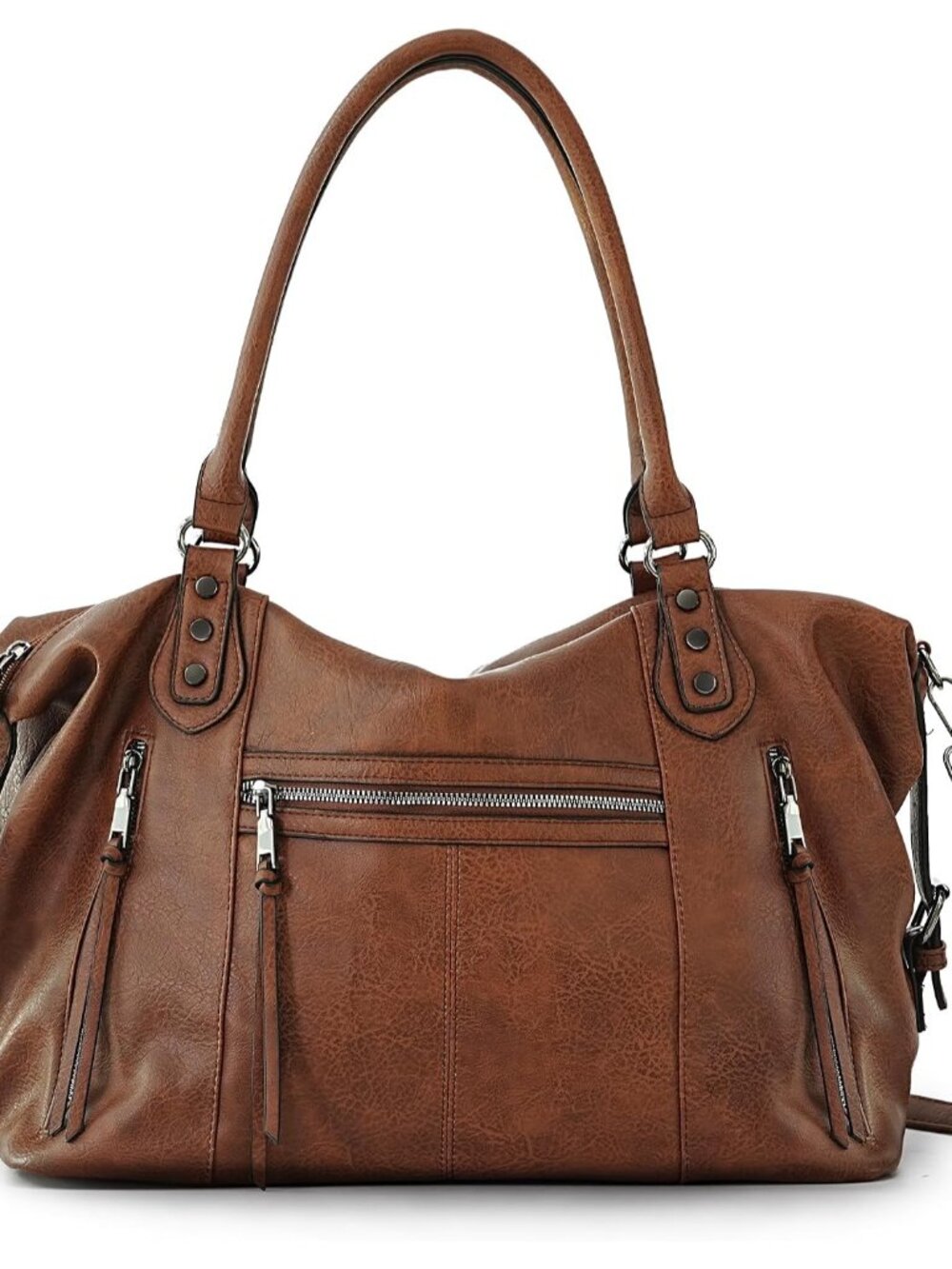 Women's Tote Handbags, Soft Crossbody Shoulder Bag Multi Pocket Hobo Bags Womens
